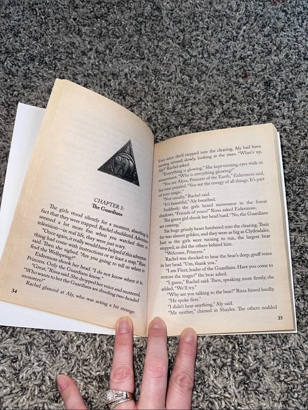Book: Wellspring of Magic by Jan Fields creative girls club adventure book